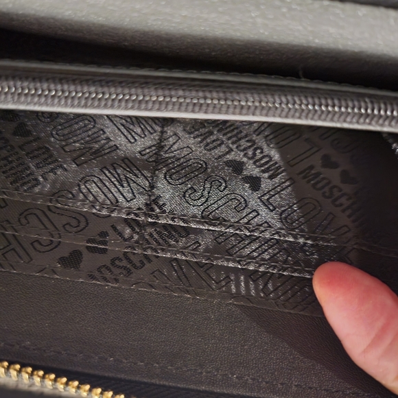 Love Moschino Studded & Quilted Wallet. - Picture 8 of 16